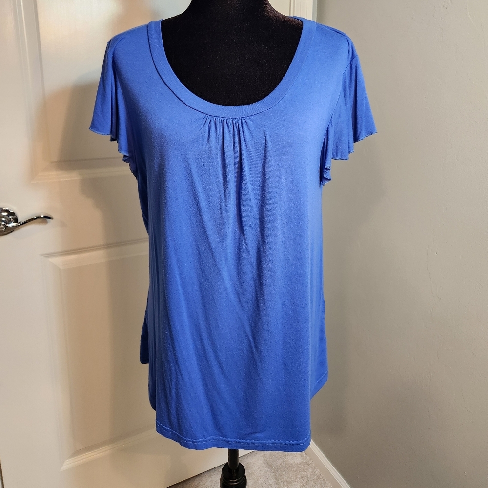 😀  3 For $15 Women's Blue Knit Top